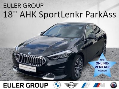 gebraucht BMW 218 Gran Coupe i A AHK-abnehmbar AHK Navi Leder digitales Cockpit Soundsystem LED Mehrzonenklima 2-Zonen-Klimaautom