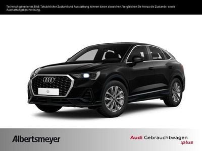Mythosschwarz metallic Gebraucht 2024 Audi Q3 Sportback Ambiente SUV | 39.980 € (Guter Preis)