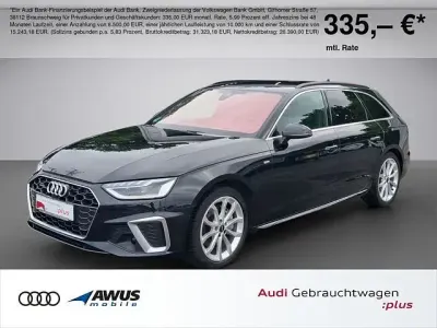Gebraucht Audi A4 S-Line 204 PS (150 kW) 2022 Schwarz / mythosschwarz (metallic) Kombi