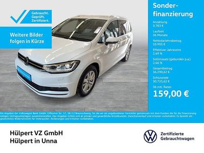 Gebraucht VW Touran Highline 150 PS (110 kW) 2025 Weiß Van / Kleinbus