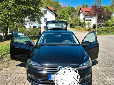 Usata VW Polo Comfortline 95 CV (69 kW) 2019 Nero Utilitaria