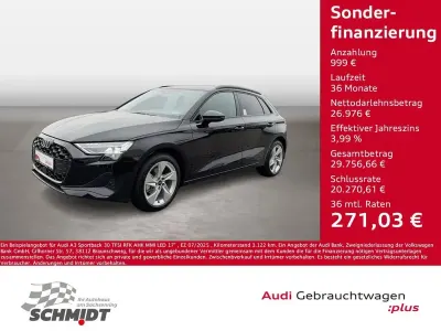 Gebraucht Audi A3 Sport 116 PS (85 kW) 2025 Mythosschwarz metallic Limousine