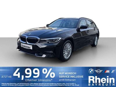 Gebraucht BMW 330e Sport Line 292 PS (214 kW) 2021 Schwarz ii uni Kombi