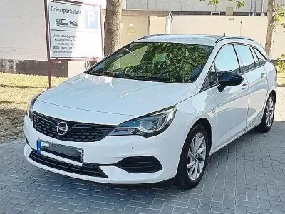Gebraucht Opel Astra 122 PS (89 kW) 2021 Weiß Kombi