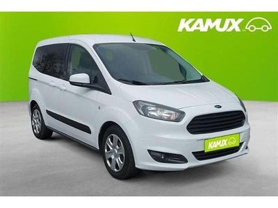 Gebraucht Ford Tourneo Courier Trend 101 PS (74 kW) 2017 Weiss Van / Kleinbus