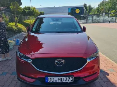 Gebraucht Mazda CX-5 Sports-Line 194 PS (142 kW) 2017 Rot SUV