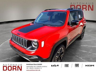 Gebraucht Jeep Renegade 241 PS (177 kW) 2023 Alpine white / schwarz SUV