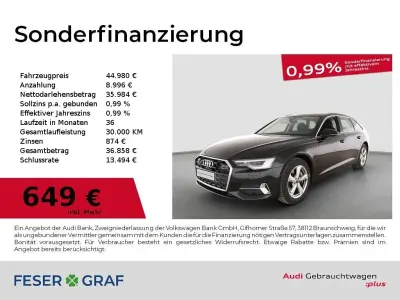 Gebraucht Audi A6 Sport 299 PS (219 kW) 2025 Mythosschwarz metallic Kombi