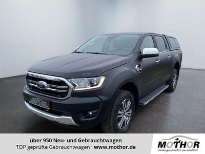 Gebraucht Ford Ranger Limited 212 PS (155 kW) 2022 Schwarz matt foliert Pickup
