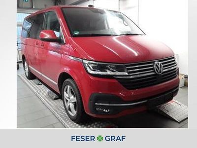 Kirschrot Gebraucht 2021 VW Multivan Generation Six Van | 44.412 € (Etwas zu teuer)