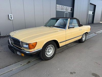 Usata Mercedes SL380 204 CV (150 kW) 1981 Giallo Cabrio