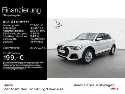 Gebraucht Audi A1 S-Line 116 PS (85 kW) 2025 Gletscherweiß metallic Limousine