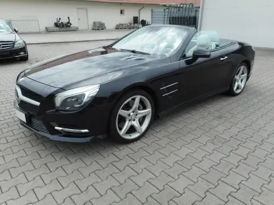 Gebraucht Mercedes SL500 Style 435 PS (319 kW) 2013 Schwarz Cabrio