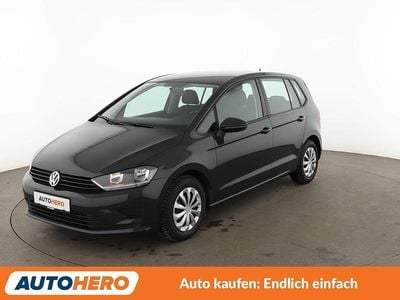 Gebraucht VW Golf Sportsvan Trendline 110 PS (80 kW) 2017 Grau Van / Kleinbus