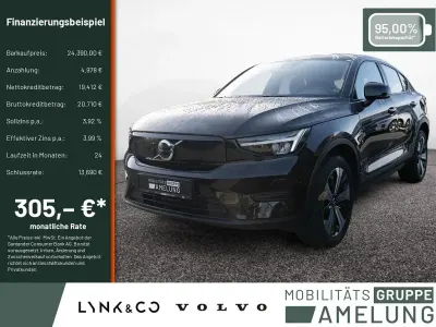 Begagnad Volvo C40 Core 169 kW (231 HK) 2022 Svart SUV