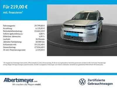 Gebraucht VW Caddy Maxi Life 122 PS (89 kW) 2023 Silber Van / Kleinbus