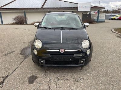 Begagnad Fiat 500 Lounge 69 HK (50 kW) 2009 Svart Cab