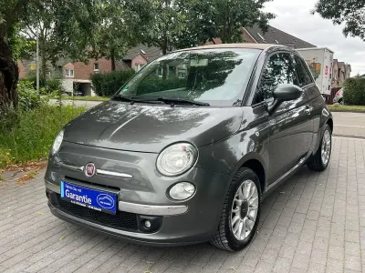 Gebraucht Fiat 500 Lounge 69 PS (50 kW) 2014 Grau Cabrio