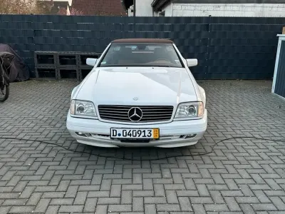 Gebraucht Mercedes SL600 394 PS (289 kW) 1998 Weiß Cabrio