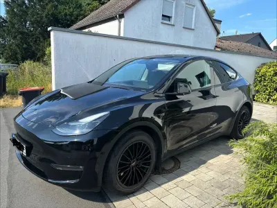 Gebraucht Tesla Model Y Long Range AWD 274 kW (373 PS) 2022 Schwarz SUV