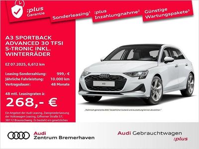 Gebraucht Audi A3 Advanced Plus 116 PS (85 kW) 2025 Gletscherweiß metallic Limousine