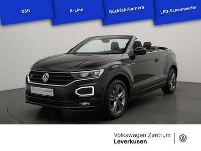 Gebraucht VW T-Roc R-line 150 PS (110 kW) 2020 Schwarz / deep black (metallic) SUV