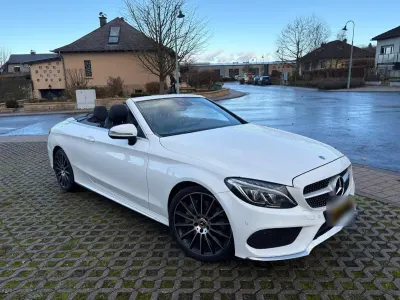 Gebraucht Mercedes C250 211 PS (155 kW) 2017 Weiß Cabrio
