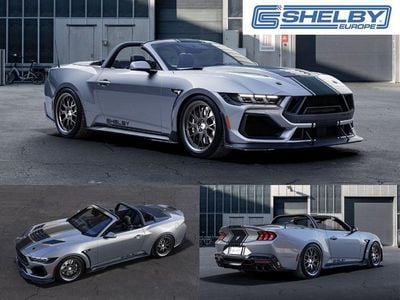 Neu Ford Shelby Convertible 829 PS (609 kW) 2026 Blau Coupé