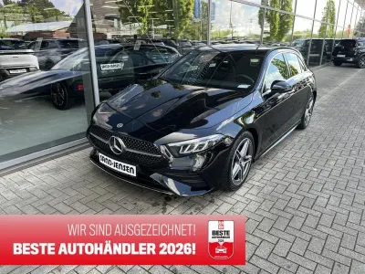 Gebraucht Mercedes A200 Advanced Plus 163 PS (119 kW) 2025 Kosmosschwarz metallic Limousine