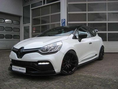 Gebraucht Renault Clio IV R.S. 200 PS (147 kW) 2015 Perlmutweiss eisfarben Kleinwagen