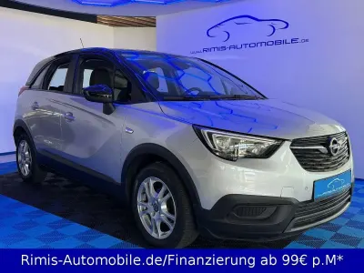 Gebraucht Opel Crossland X Edition 83 PS (61 kW) 2019 Argonsilber/sovereign/switchbl SUV
