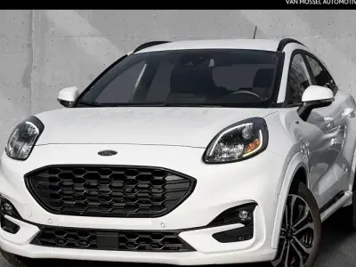 Gebraucht Ford Puma ST 125 PS (91 kW) 2021 Frost weiss SUV
