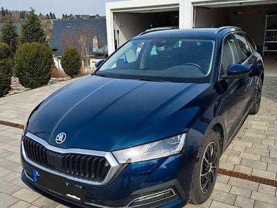 Usata Skoda Octavia SE L 150 CV (110 kW) 2021 Blu Station wagon