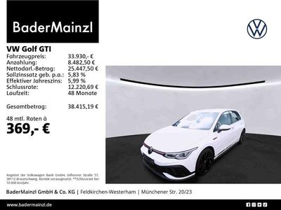 Usata VW Golf VIII GTI Clubsport 300 CV (220 kW) 2023 Bianco Berlina