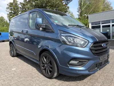 Second-hand Ford Transit Custom Sport 170 CP (125 kW) 2019 Albastru Berlinǎ
