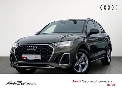 Distriktgrün metallic Gebraucht 2022 Audi Q5 S-Line SUV | 38.370 € (Guter Preis)