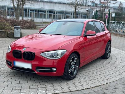 Gebraucht BMW 120 Sport Line 184 PS (135 kW) 2011 Rot Kleinwagen