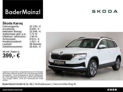 gebraucht Skoda Karoq 1.5 TSI DSG Ambition Kam AHK ACC 4xSHZ LED