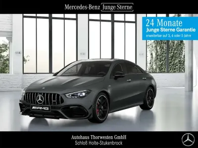 Gebraucht Mercedes CLA45 AMG Premium Plus 421 PS (309 kW) 2025 Manufaktur magnolack manufakt Coupé