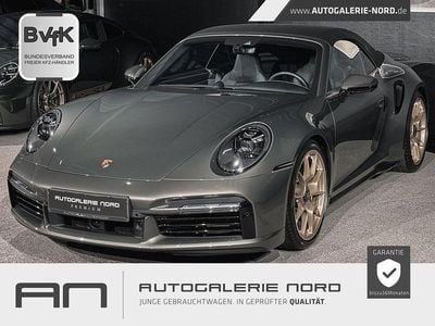 Usado Porsche 911 Turbo S Cabriolet 650 HP (478 kW) 2023 Verde Cabrios