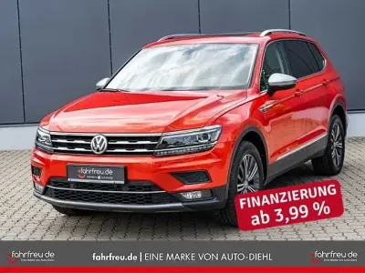 Gebraucht VW Tiguan Allspace Highline 179 PS (131 kW) 2018 Orange SUV