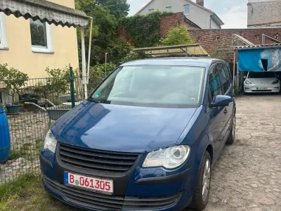 Gebraucht VW Touran 80 PS (58 kW) 2006 Blau Van / Kleinbus