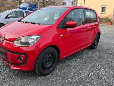 Gebraucht VW up! 60 PS (44 kW) 2014 Rot Kleinwagen