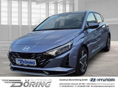 Neu Hyundai i20 Turbo 101 PS (74 kW) 2025 Meta blue / mic Limousine