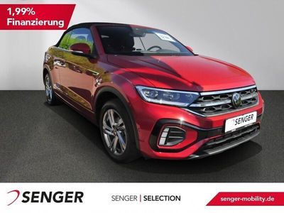 Gebraucht VW T-Roc Cabriolet R-line 150 PS (110 kW) 2024 Rot Cabrio