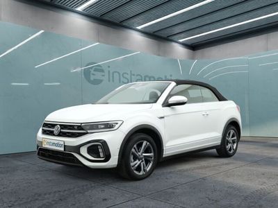 Gebraucht VW T-Roc Cabriolet R-line 150 PS (110 kW) 2024 Weiß Cabrio