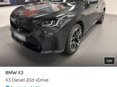 Gebraucht BMW X3 Comfort Edition 197 PS (144 kW) 2025 Schwarz SUV