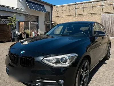 Brugt BMW 118 Sport Line 170 HK (125 kW) 2011 Sort Hatchback