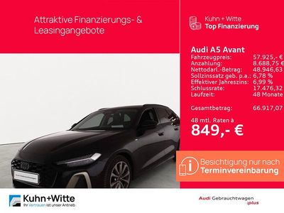 Schwarz Gebraucht 2025 Audi A5 Edition .1 Kombi | 57.925 € (Fairer Preis)
