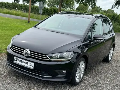 Gebraucht VW Golf Sportsvan Allstar 150 PS (110 kW) 2016 Schwarz Van / Kleinbus